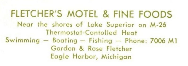 Eagle Harbor Inn (Fletchers Motel) - Postcard (newer photo)